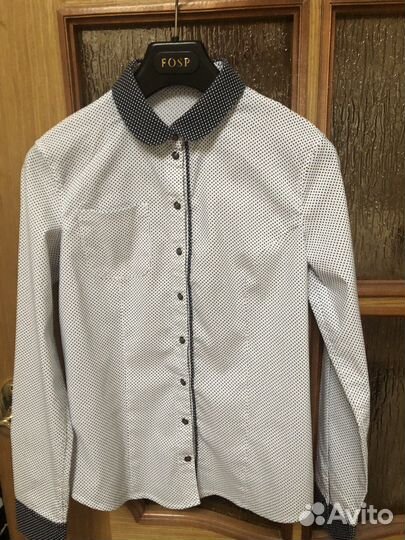 Блузка школьная Маленькая леди 152-76