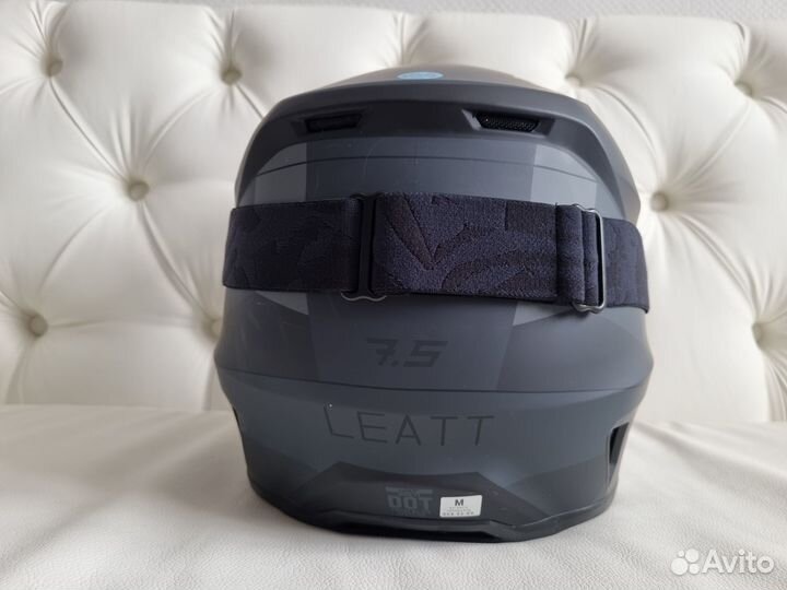 Кроссовый Шлем с очками Leatt 7.5 Helmet Kit Black