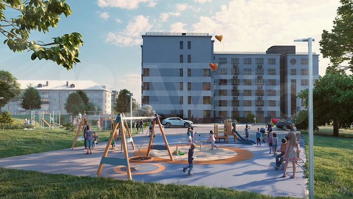 1-к. квартира, 41,6 м², 3/6 эт.