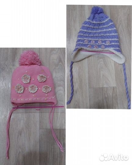 Детская зимняя шапка для девочки