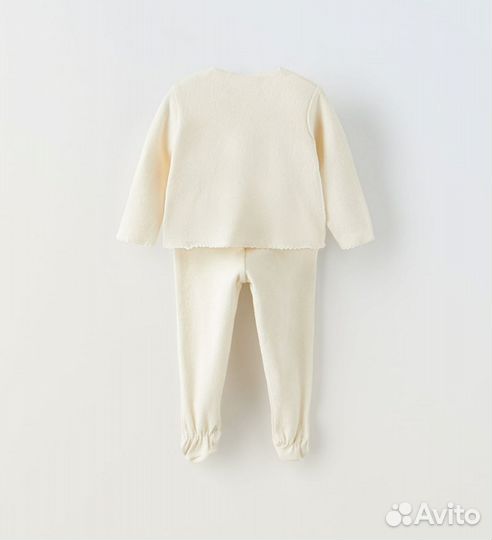 Новый комплект с ползунками Zara baby, 74