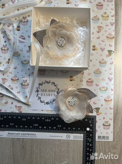 Заколки для девочек, украшение, с листочками )