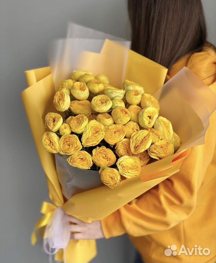 Доставка кустовые розы