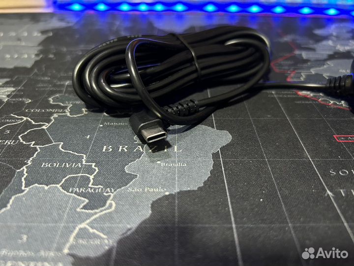 Кабель питания в прикуриватель USB Type -C 