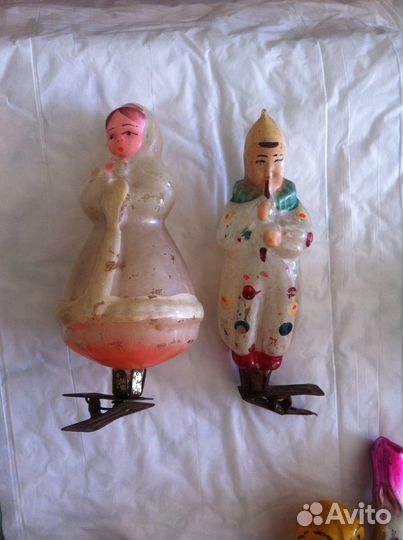Елочные игрушки СССР