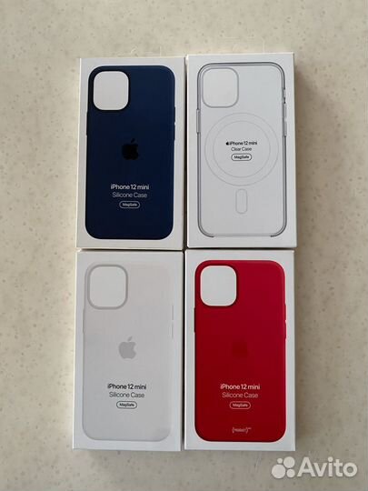 Оригинальные силиконовый чехол iPhone 12 mini