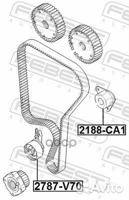 Натяжитель ремня грм volvo S80 2007- 2790-v70