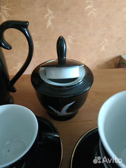 Сервиз фарфор старинный Чайка, Старый Китай