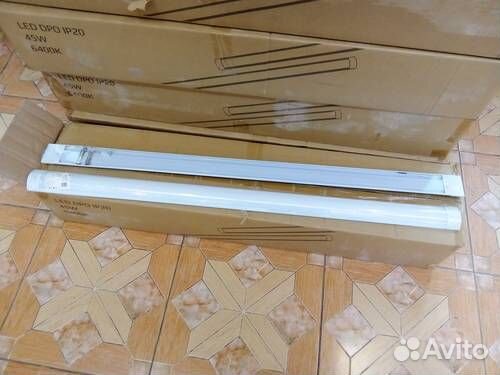 Светильник светодиодный линейный DPO 1.2м 45Вт IP2