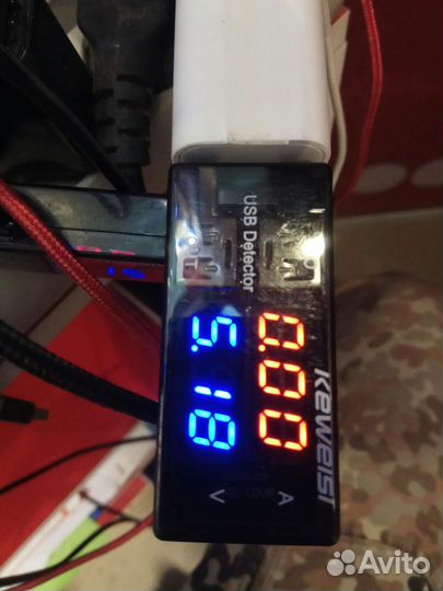 Тестер зарядки USB вольтметр амперметр Keweisi