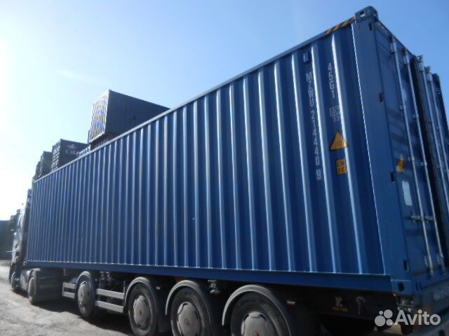 Новый Контейнер морской 40 футов unhdyts-7583