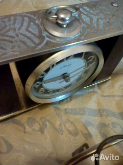 Настольные часы Маяк +механизм изг в СССР