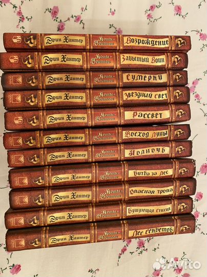 Книги коты воители