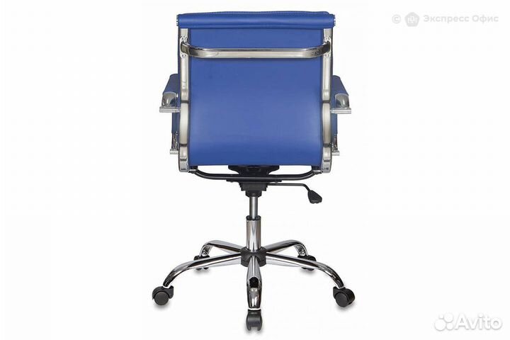 Кресло для руководителя Бюрократ CH-993-LOW/blue