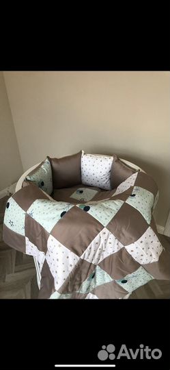 Бортики в детскую кроватку