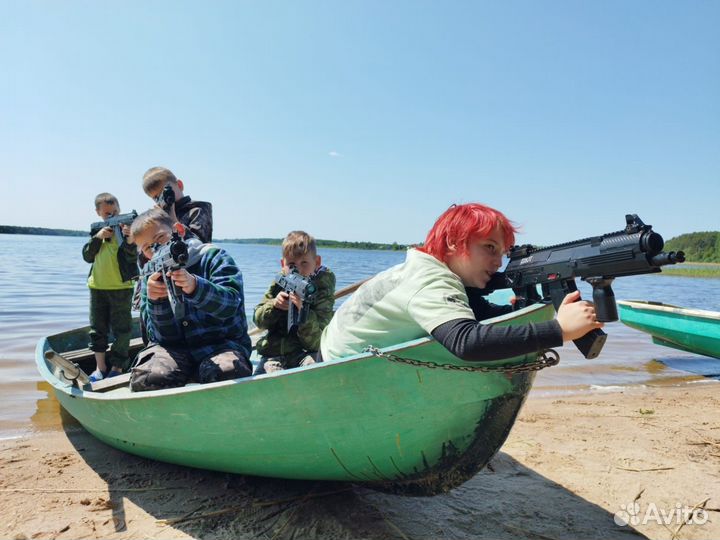 Выездной лазертаг