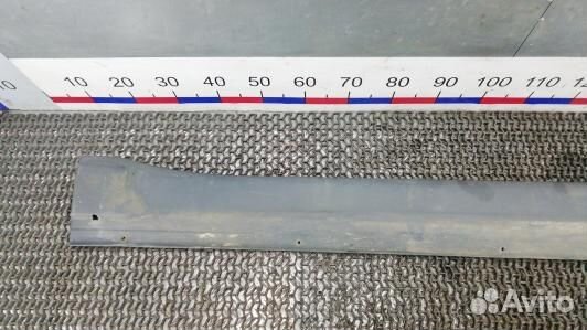 Накладка на порог mitsubishi pajero 4 (4DN06GZ01)