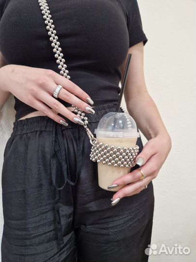 Сумка из бусин ручной работы