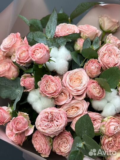 Цветы розы Букет 11 роз