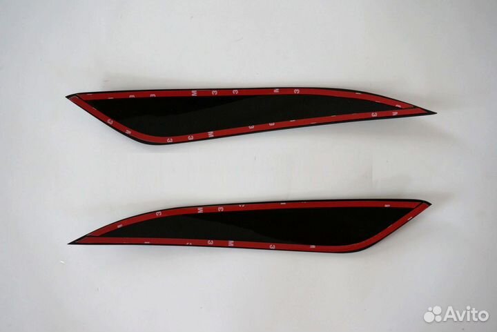 Реснички на фары для Kia Sorento 2002-2008