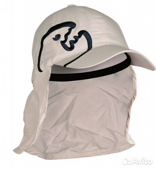 Детская кепка с защитой шеи Uv 200+ Bites Light Gr