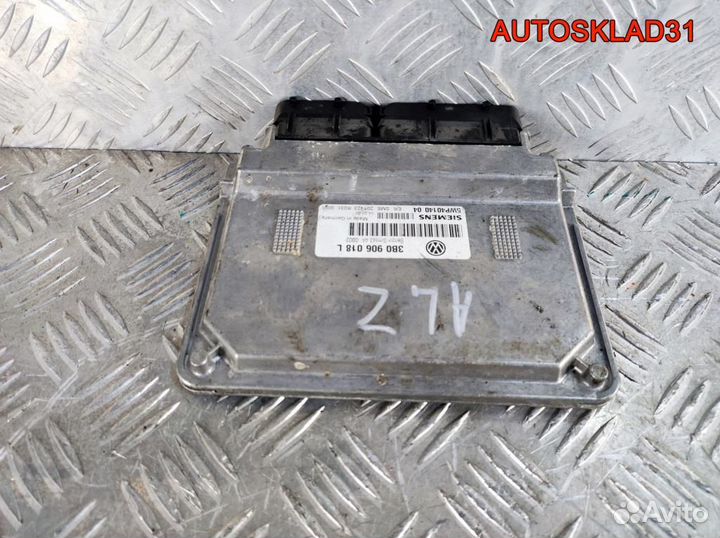 Блок эбу Audi A4 B6 1.6 ALZ 3B0906018L Бензин