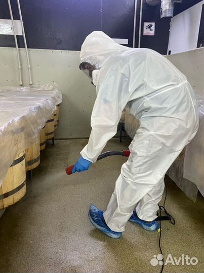 Средство для Уничтожения клопов травля тараканов дезинфекции