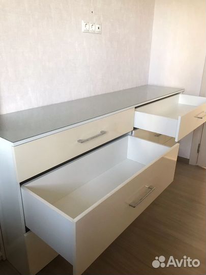 Комод белый бу