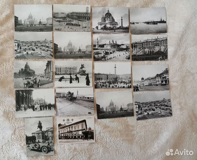 Новые открытки 100шт Спб с днем рождения