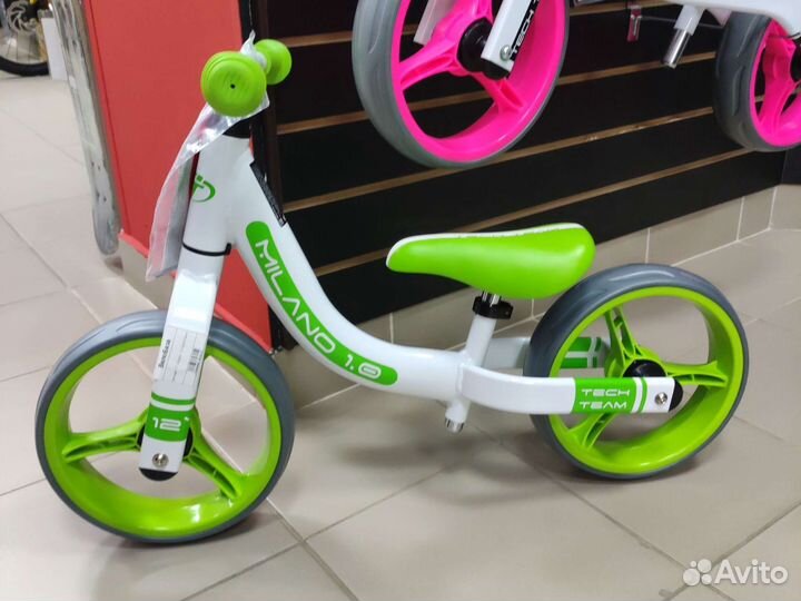 Беговел TT Milano 1.0 салатовый