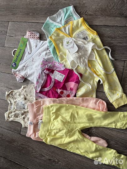 Вещи новые пакетом на девочку