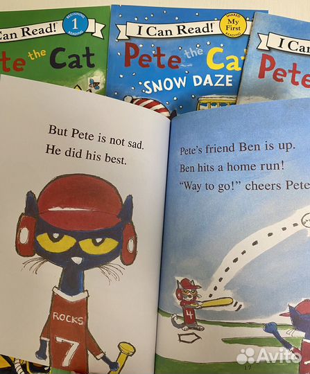 Pete the cat I can read (6 штук) 1