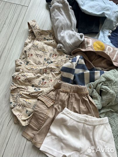 Детские вещи пакетом на мальчика 80 86