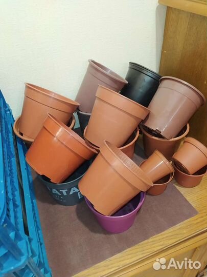 Для рассады горшки бу