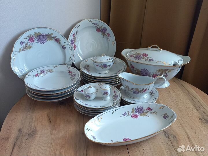 Сервиз столовый Барановского фарфорового завода