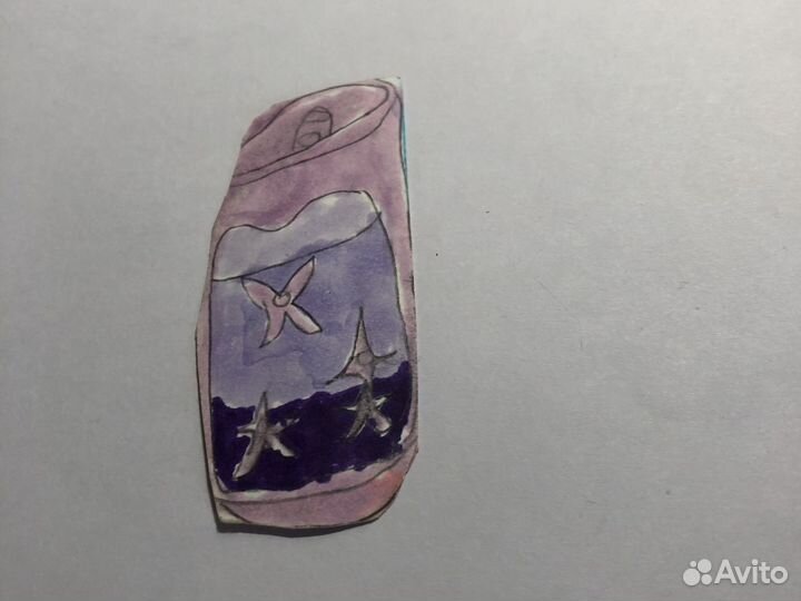 Самодельный бумажный напиток