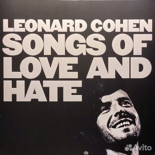 Винил Leonard Cohen – Songs Of Love And Hate White