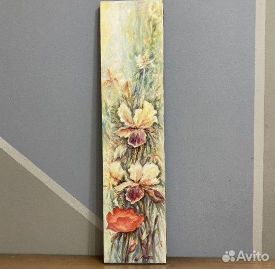 Картина маслом панно