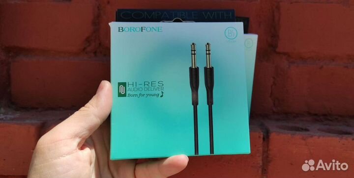 Кабель AUX 3.5mm 1m