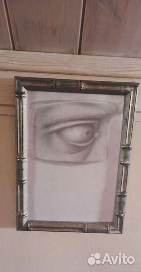 Рисунок глаз Давида
