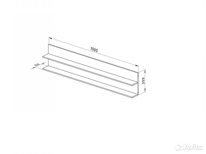 Кровать двухъярусная Толедо пя