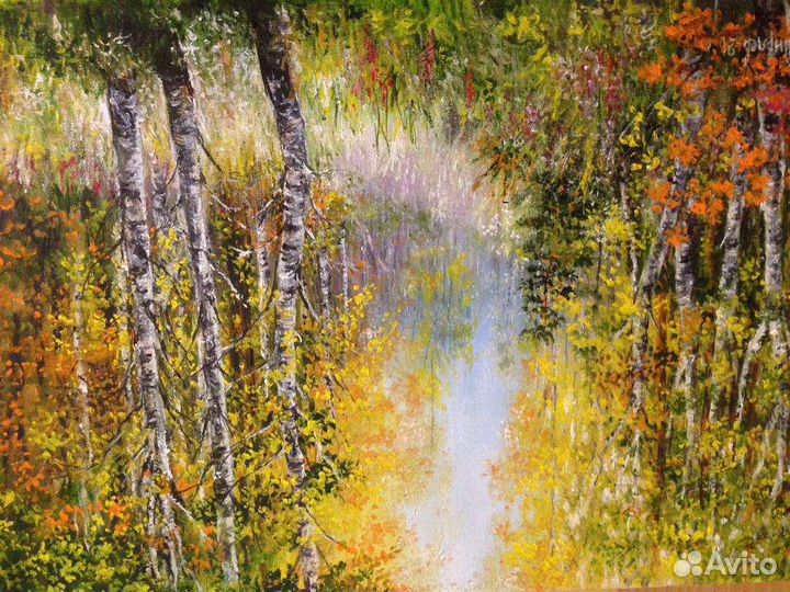 Картина маслом на холсте