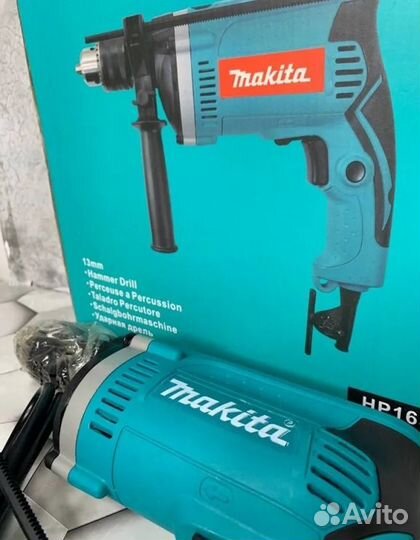 Дрель makita HP1630 (Ударная)