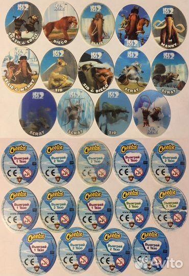 Фишки, кэпсы, сотки Cheetos и другие