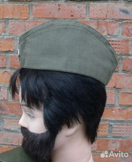 Солдатская пилотка со звездой военная форма №2