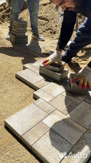 Тротуарная плитка Крупноформатная от 120 м2