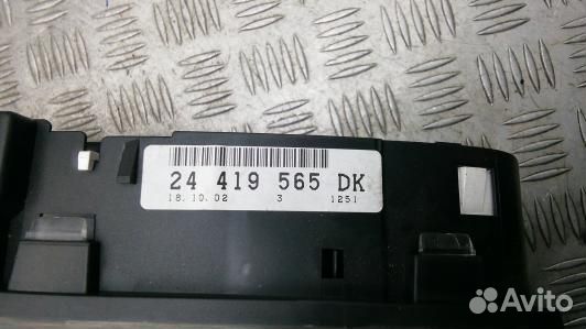 Щиток приборов opel zafira A (YBE10IT01)