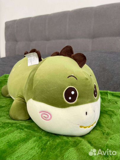 Мягкая игрушка дракон с пледом