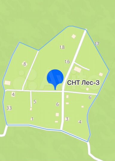 Участок 10 сот. (СНТ, ДНП)