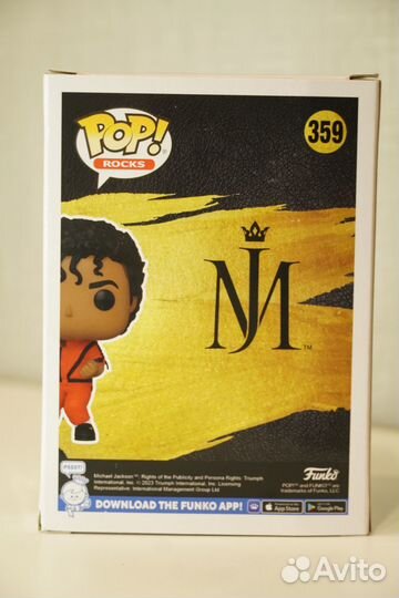 Фигурка Funko Pop Michael Jackson 359
